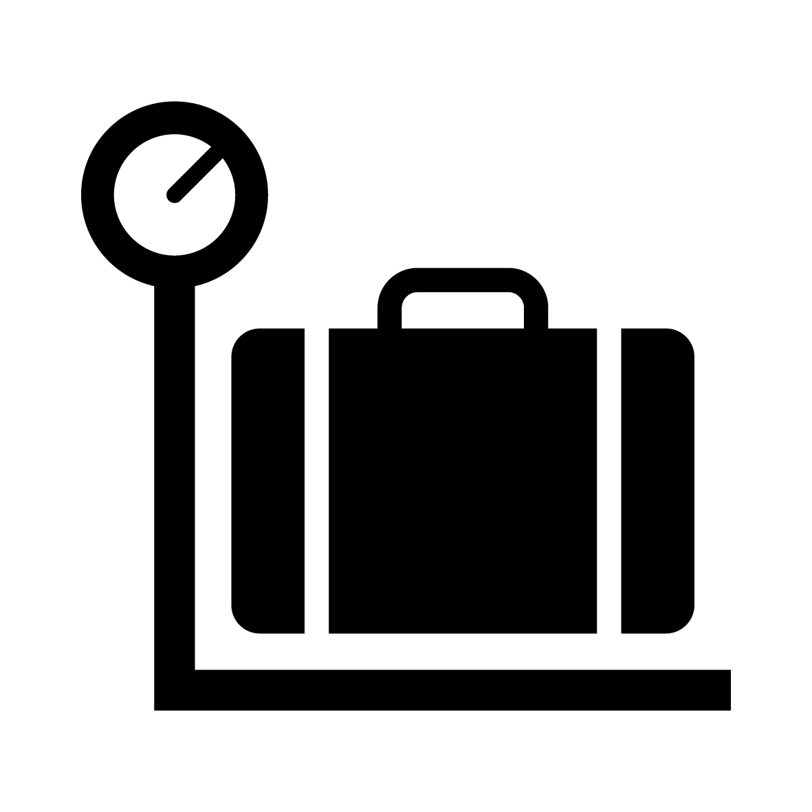 行李秤重 圖標縮圖