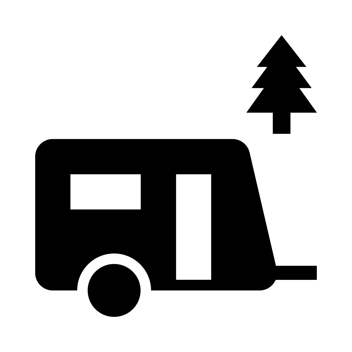 露營車營地 圖標縮圖