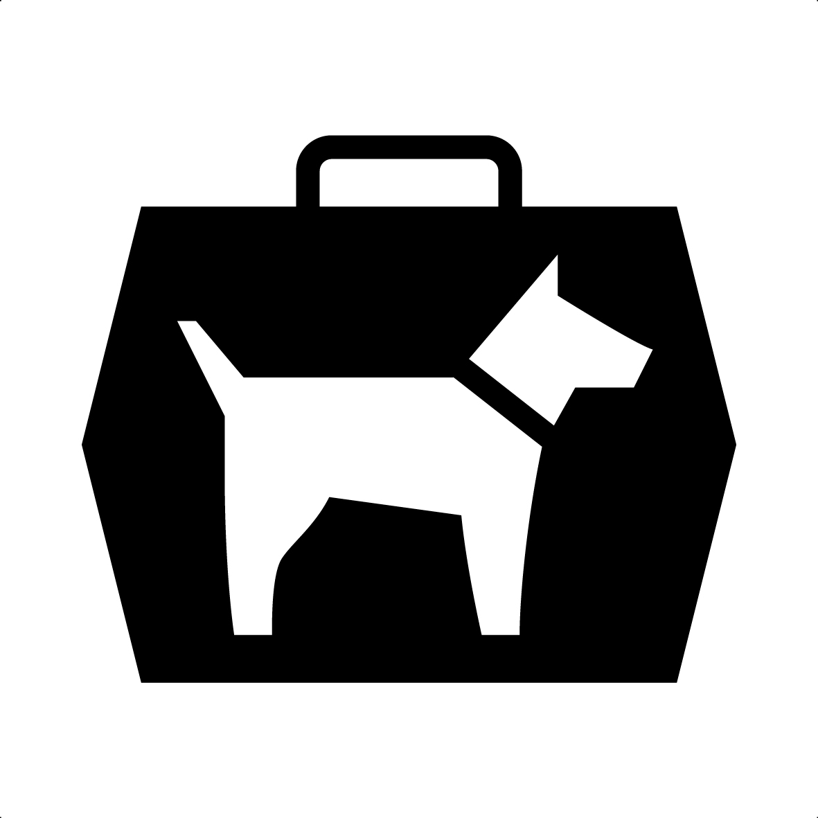 將寵物裝入袋或籠等適當裝具中 圖標縮圖