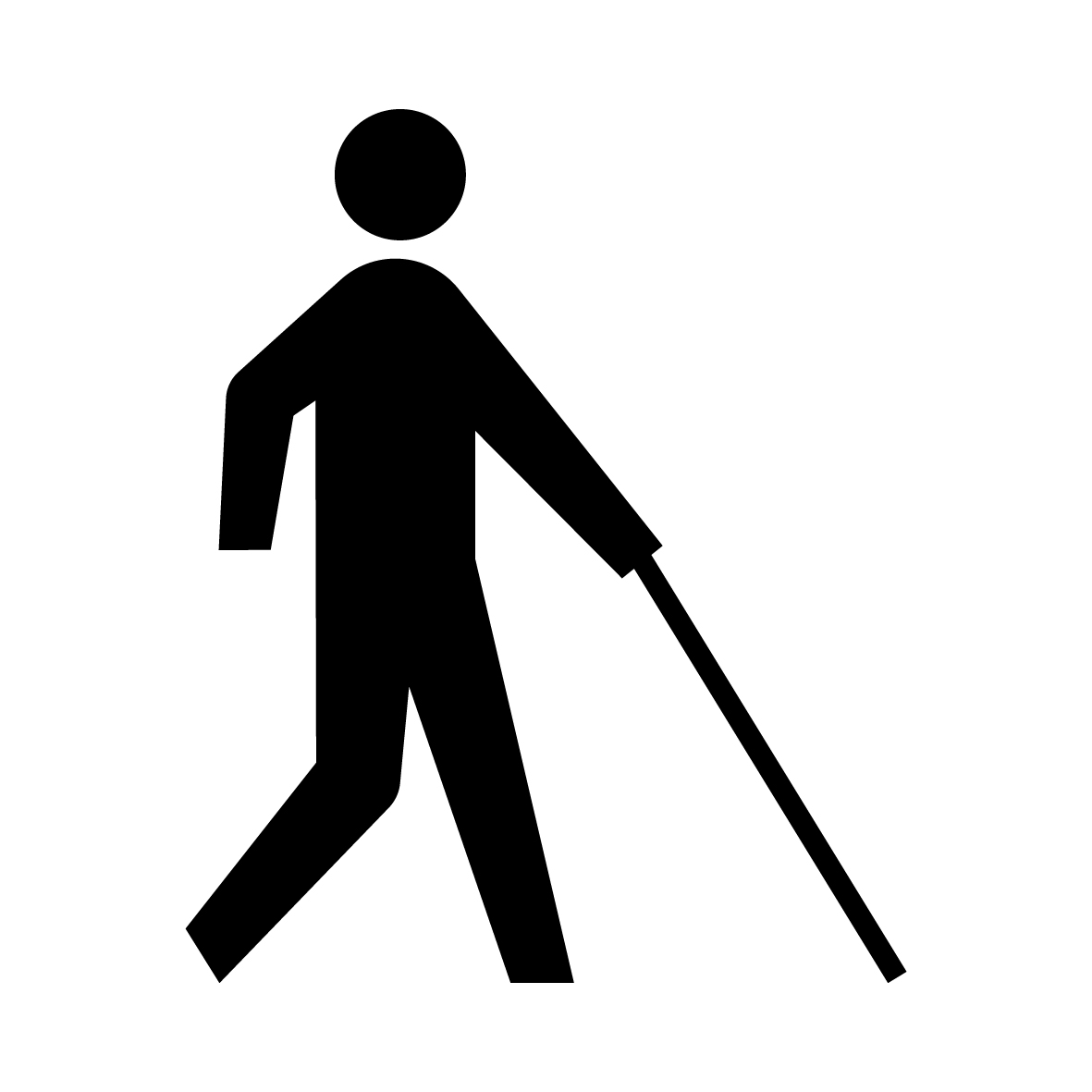 對步行視障者無障礙 圖標縮圖