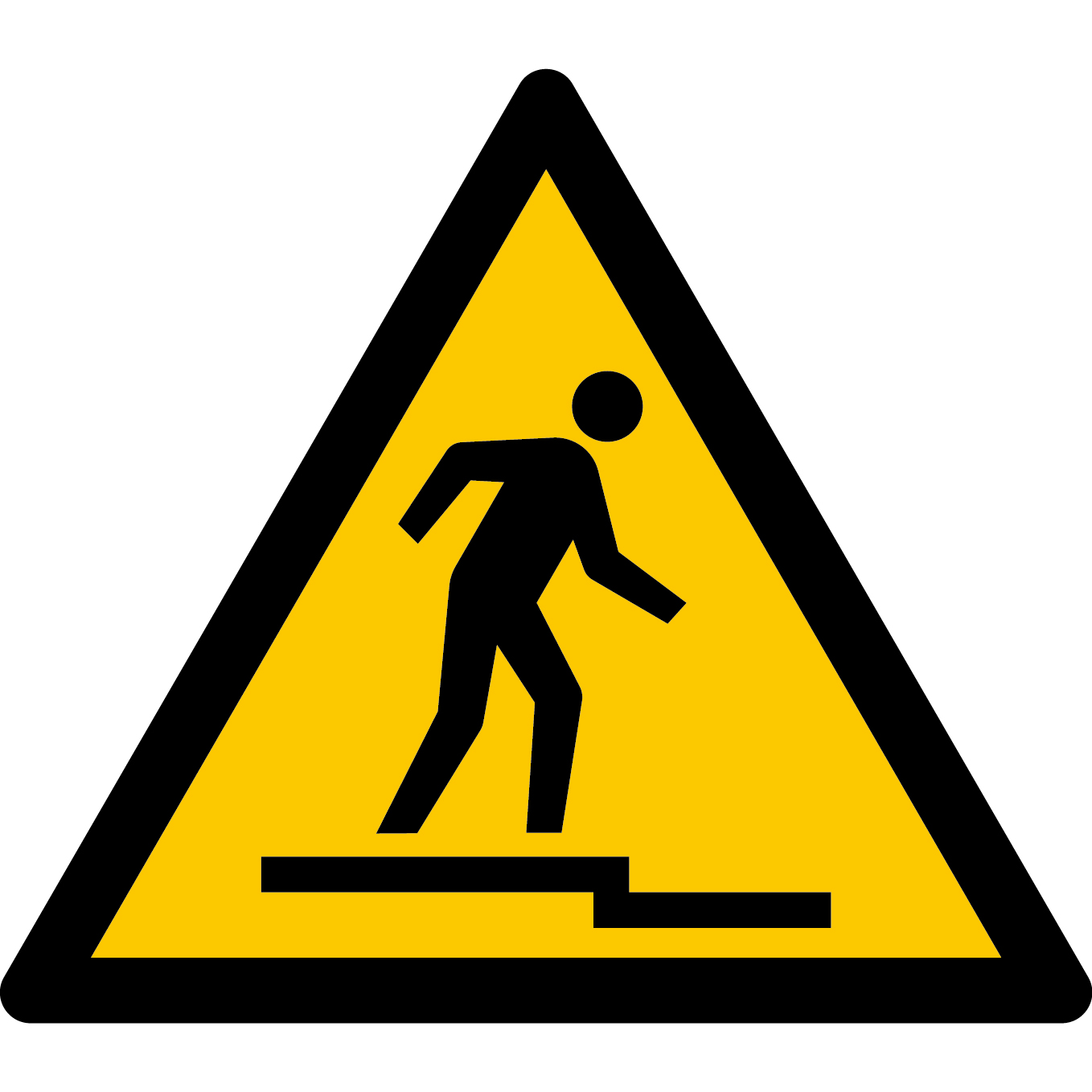 注意向下高差 圖標縮圖