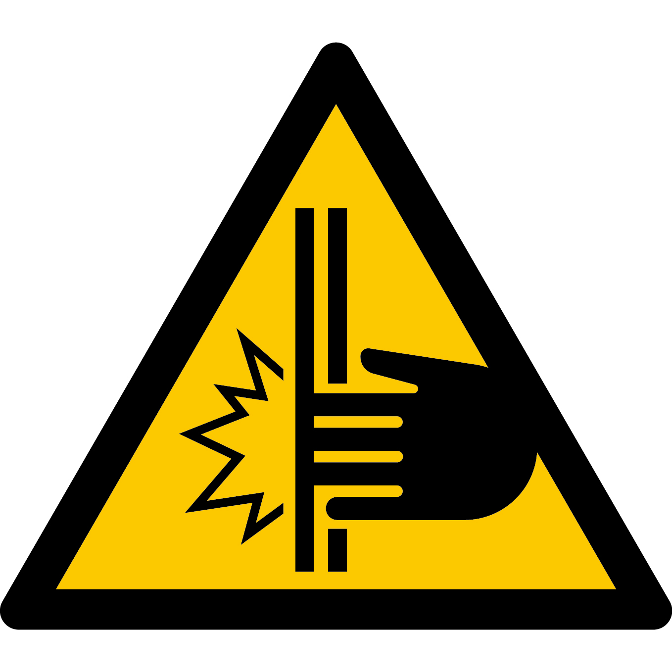 注意夾手 圖標縮圖