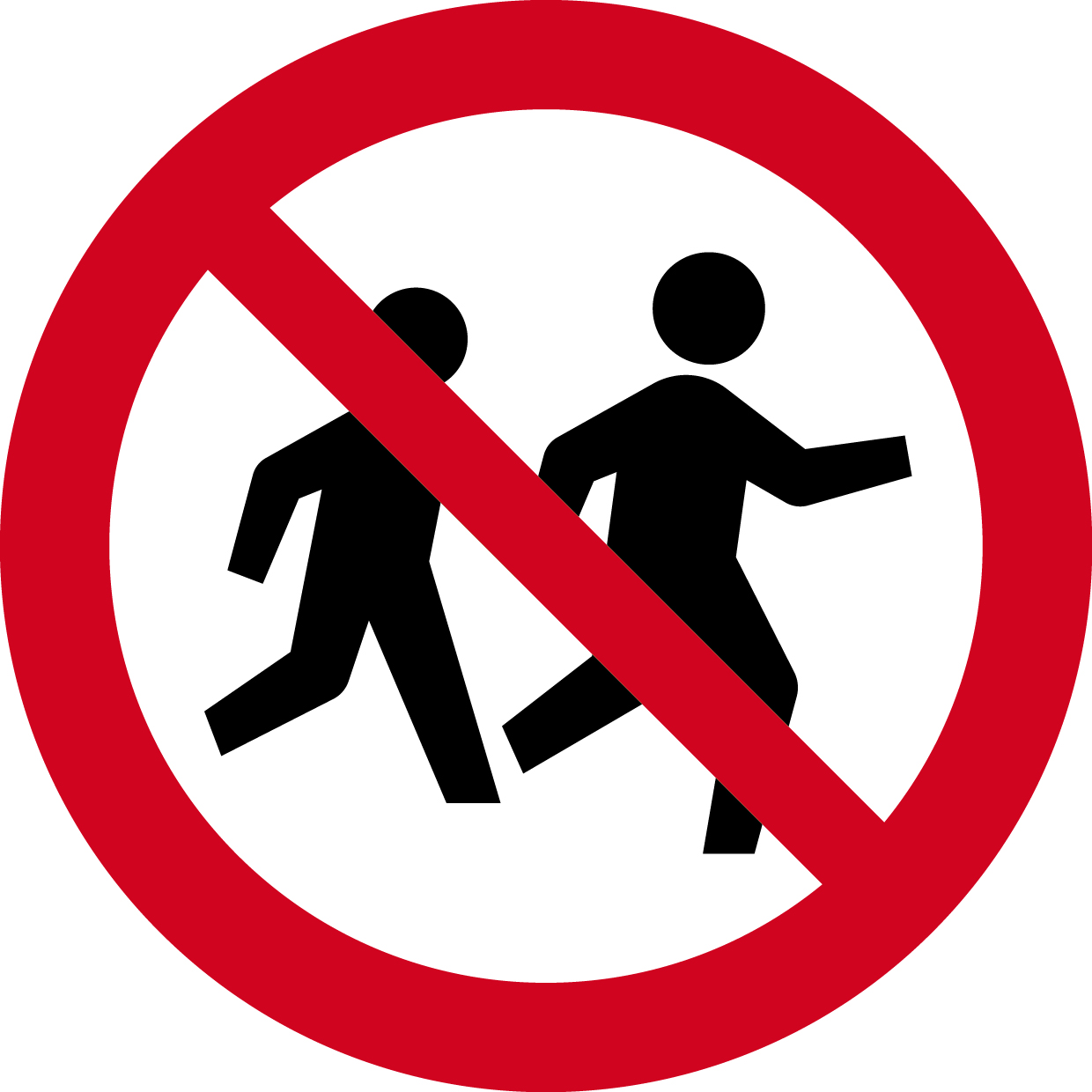 禁止兒童進入 圖標縮圖