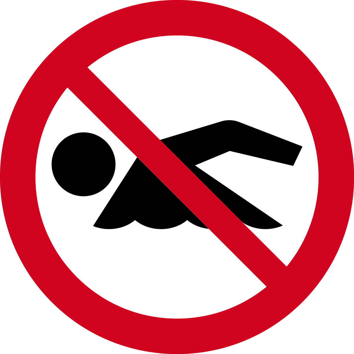 禁止游泳 圖標縮圖