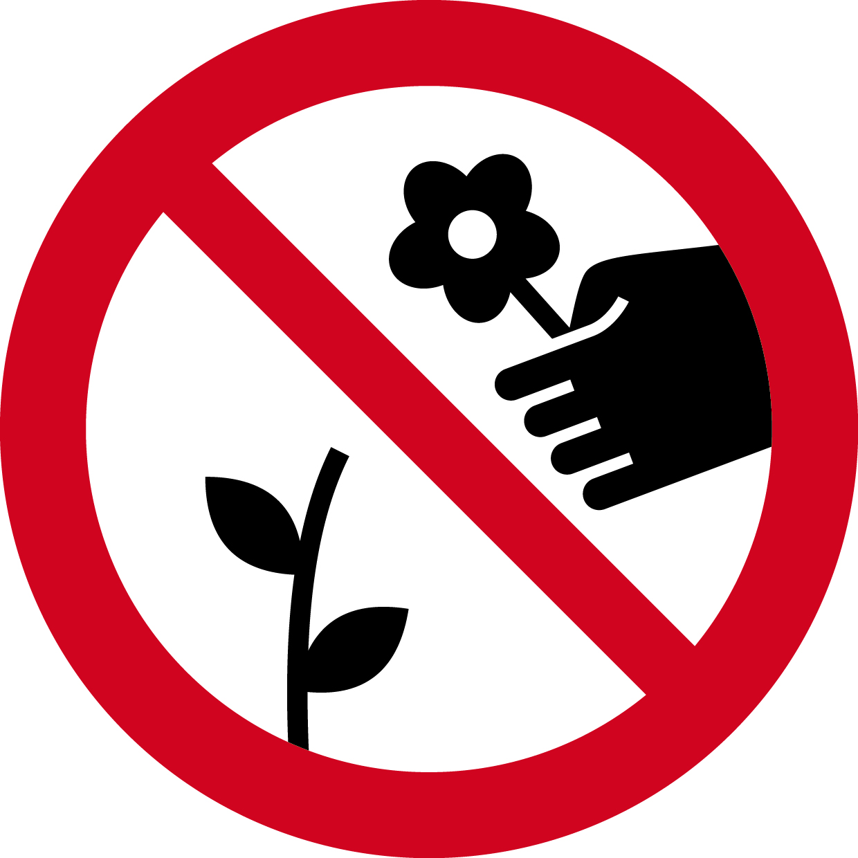 禁止攀折花木 圖標縮圖
