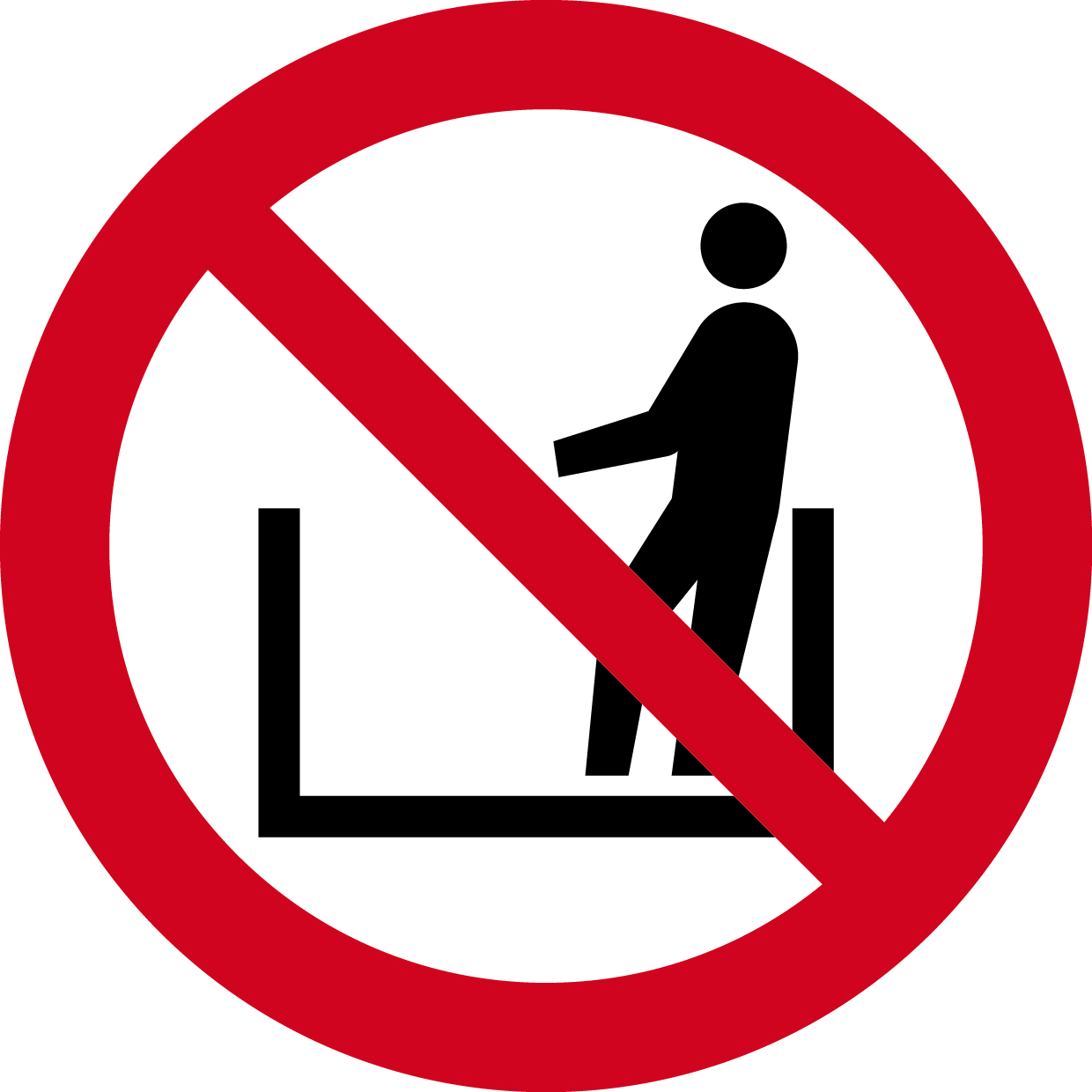 勿倚靠側板 圖標縮圖