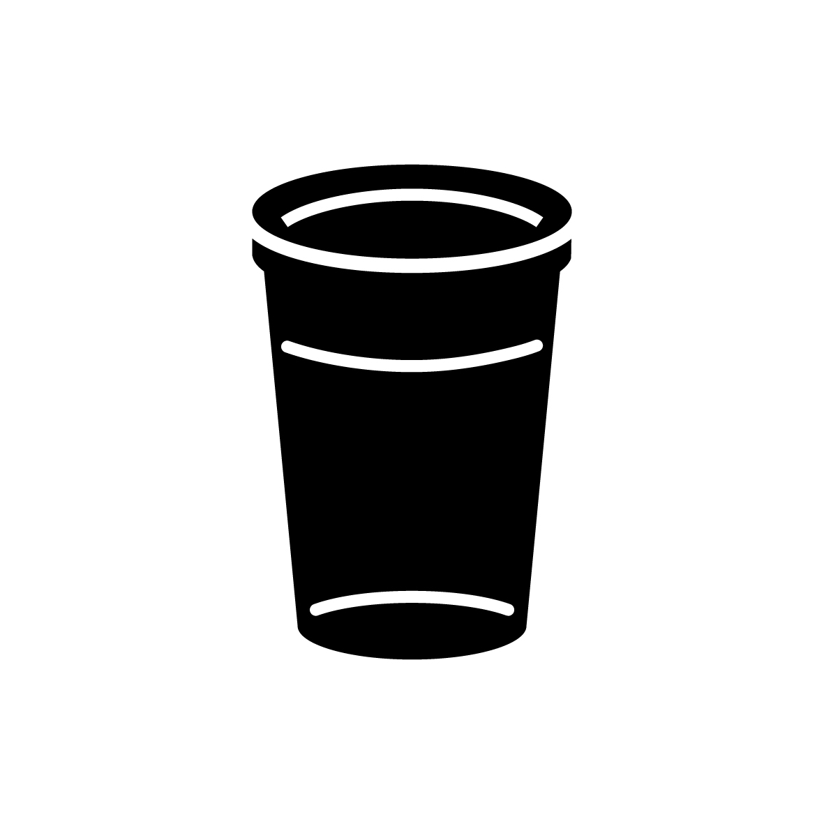 塑膠飲料杯 圖標縮圖